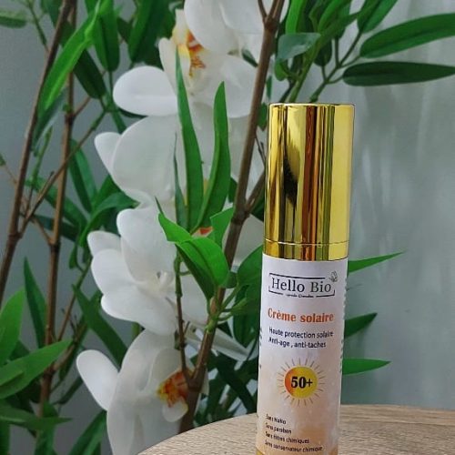 Crème solaire naturelle HaloBio SPF 50