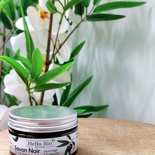 Savon noir marocain – soin et gommage naturel du corps