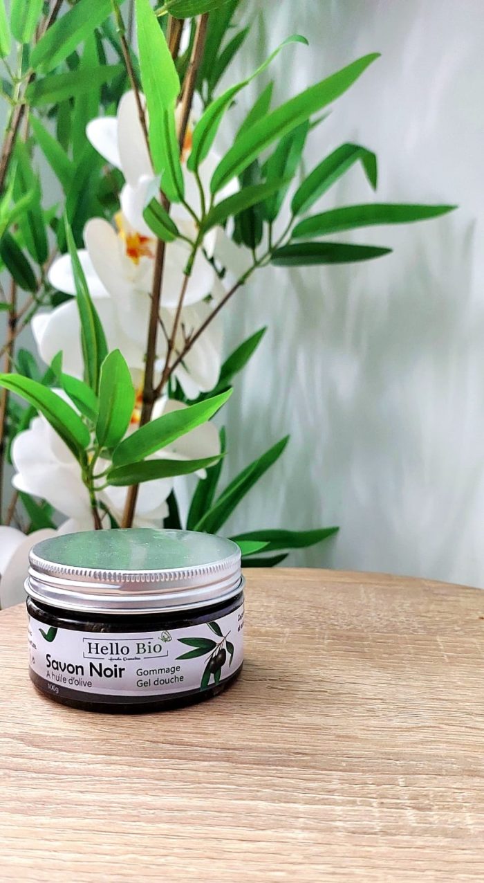 Savon noir marocain – soin et gommage naturel du corps