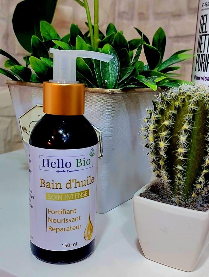 Bain d’huile naturel nourrissant