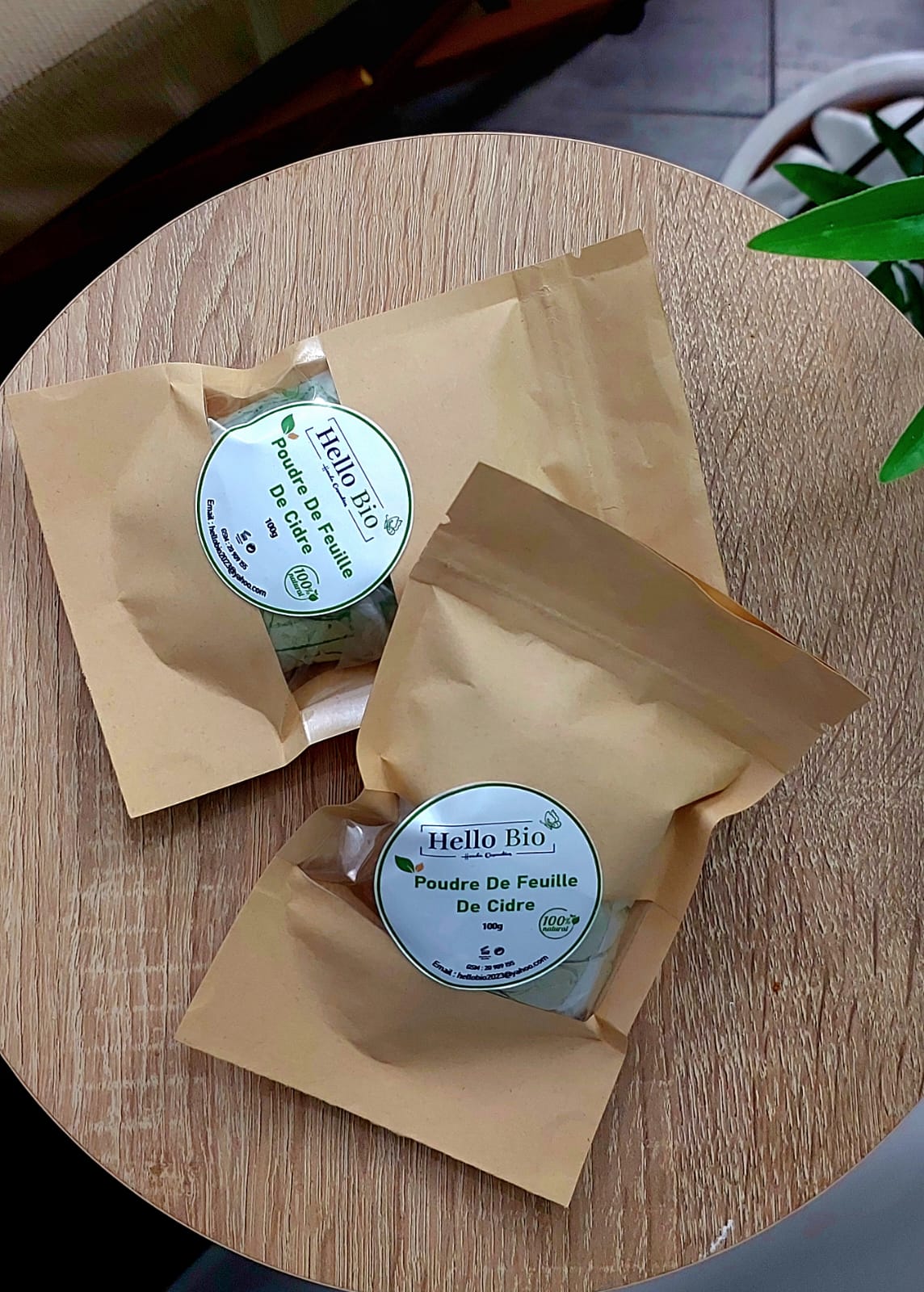 Poudre de feuilles de jujubier