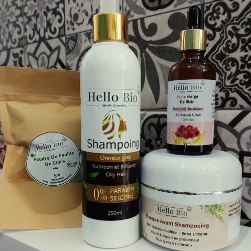 Coffret soin cheveux lisses et épais