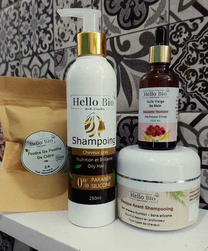 Coffret soin cheveux lisses et épais